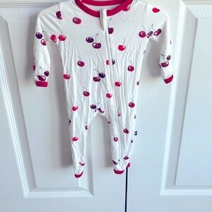 KYTE BABY CHERRY ROMPER 🍒